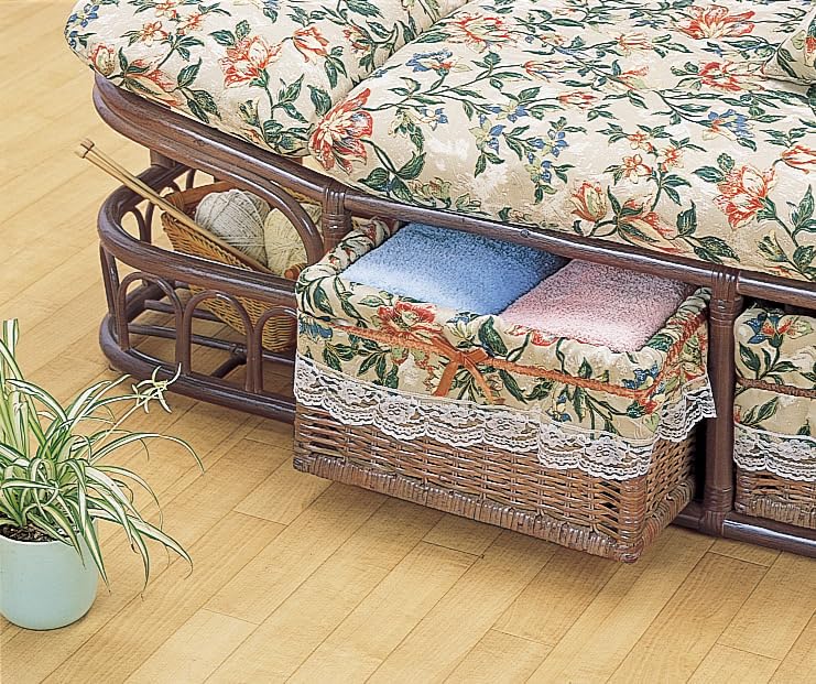 Amazon｜【今枝商店】籐 ラタン カウチソファ AMZY888 座面高37cm